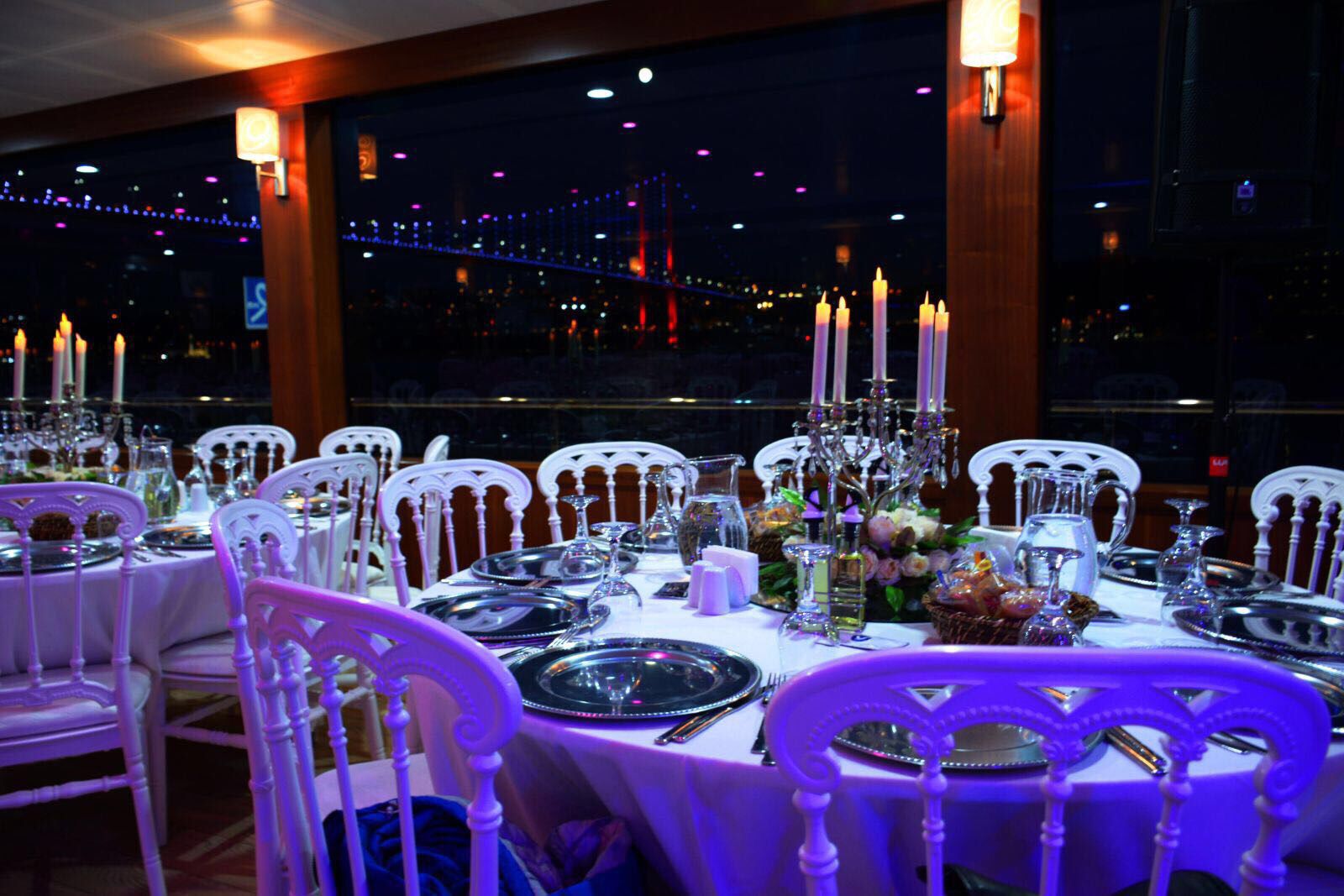 Corporate yacht event in Istanbul on the Bosphorus for Gulf and European companies